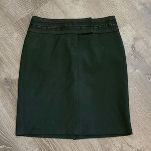 Express Editor Black Pencil Skirt